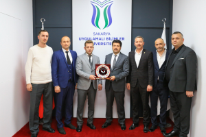 SAKARYA UYGULAMALI BİLİMLER ÜNİVERSİTESİ REKTÖRÜ Sn.Prof. Dr. Mehmet SARIBIYIK ZİYARETİ