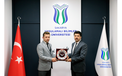 SAKARYA UYGULAMALI BİLİMLER ÜNİVERSİTESİ REKTÖRÜ Sn.Prof. Dr. Mehmet SARIBIYIK ZİYARETİ