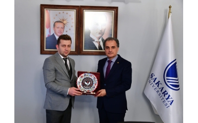 SAKARYA ÜNİVERSİTESİ REKTÖRÜ SN. PROF.DR. HAMZA AL"I ZIYARET
